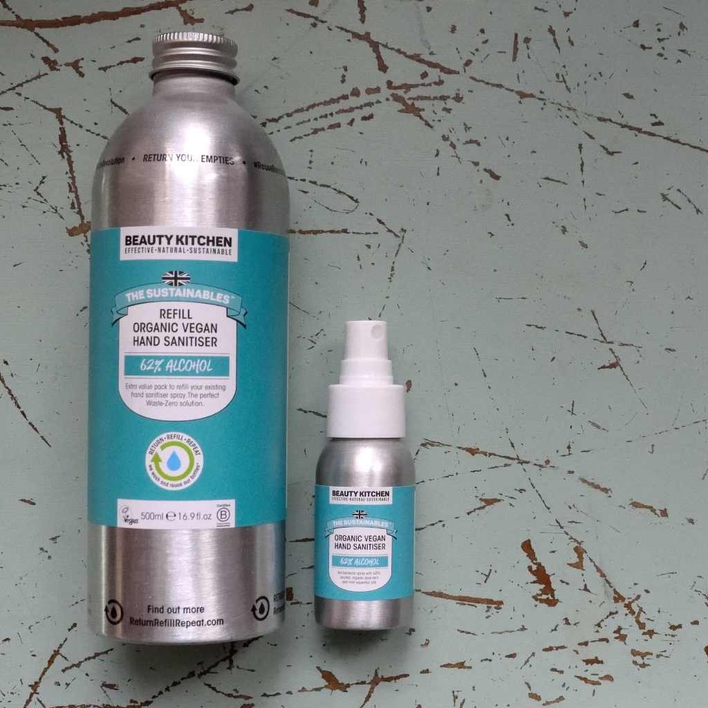 Beauty Kitchen green refillable beauty brand