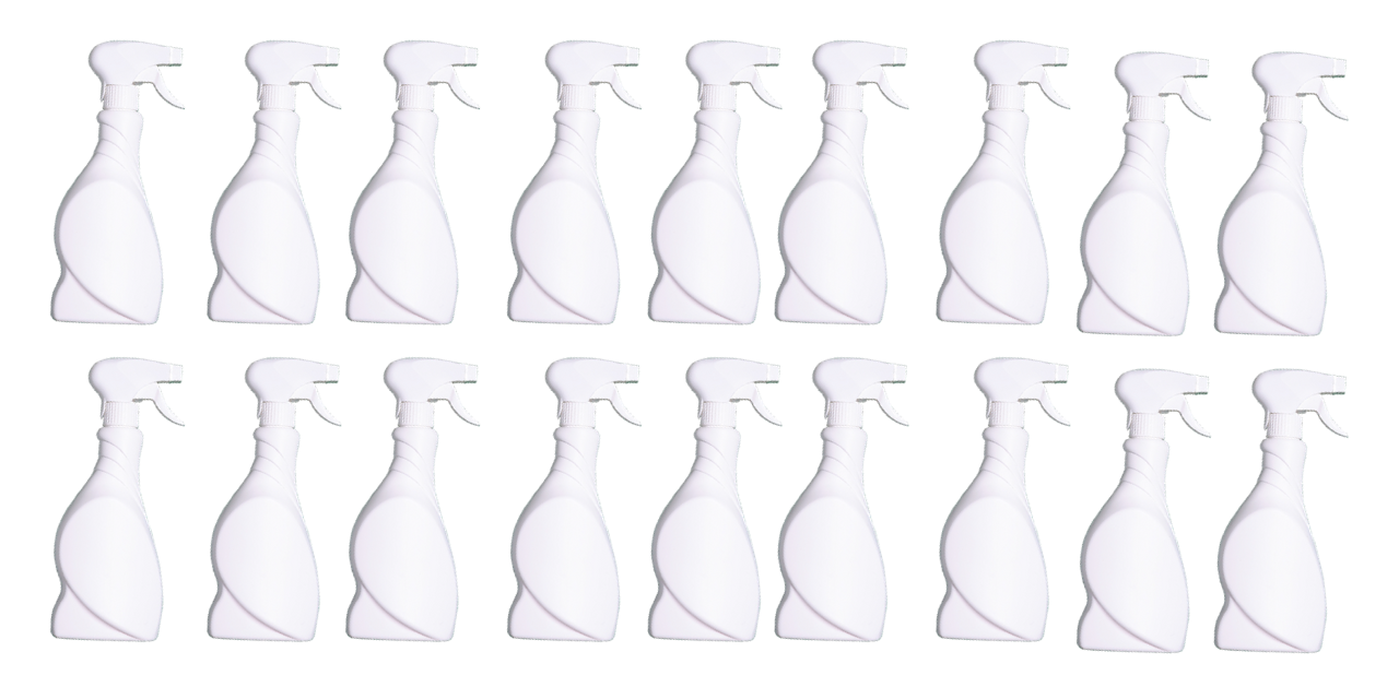  spruce cleaning products free from single-use plastics. Reusable bottles + plastic-free kitchen cleaner and bath tub shower cleaner sachets