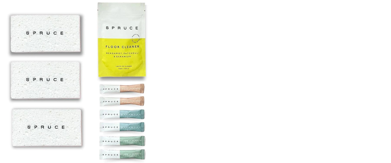 spruce cleaning bundle