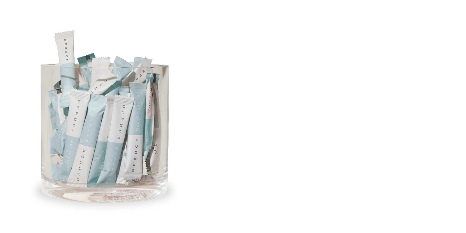 bathroom refills in a jar