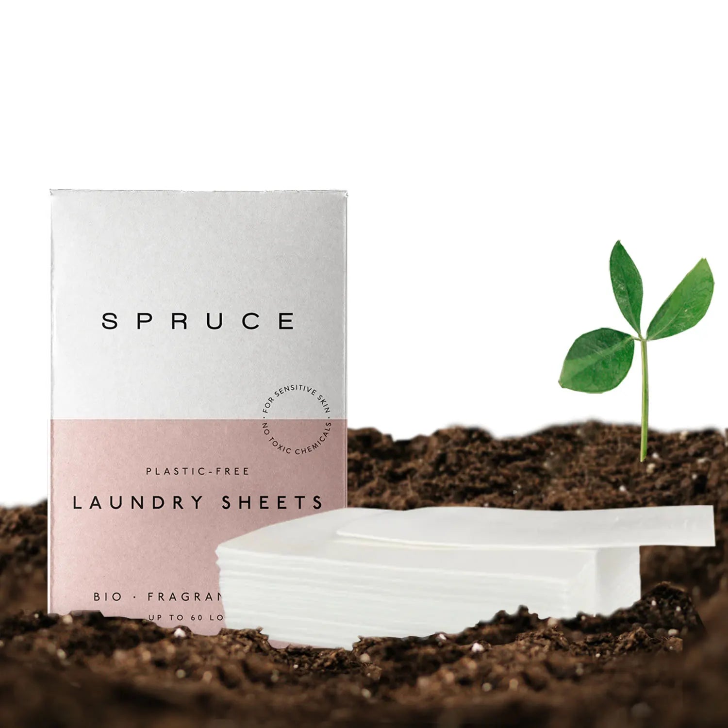 plastic free laundry sheets