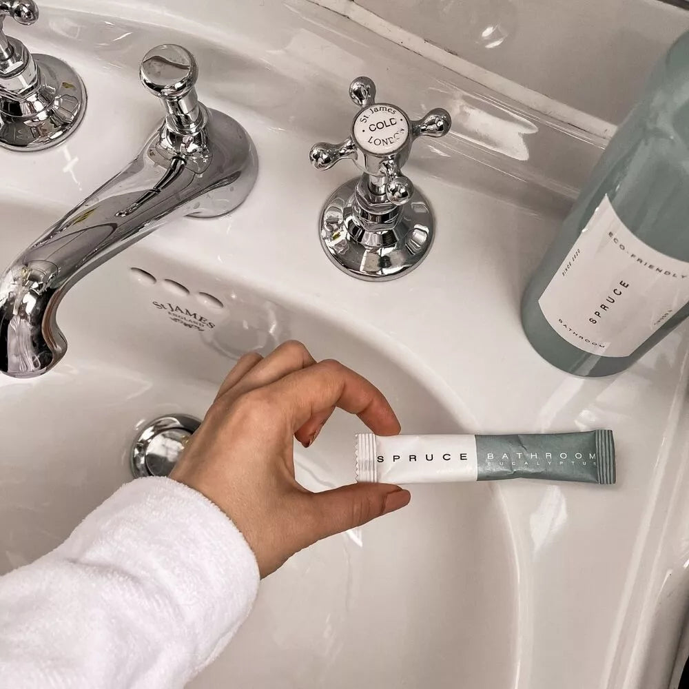 bathroom cleaner refills spruce