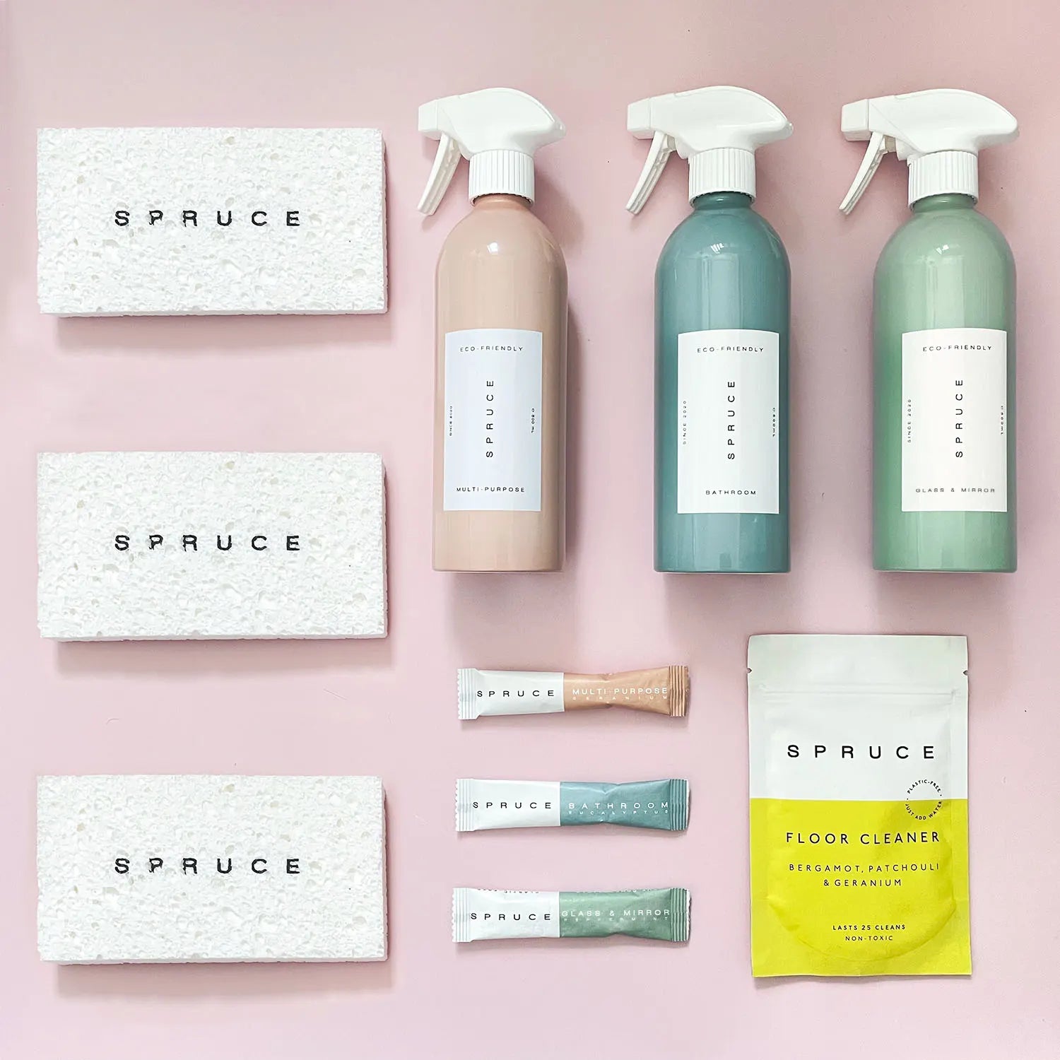 cleaning refills set