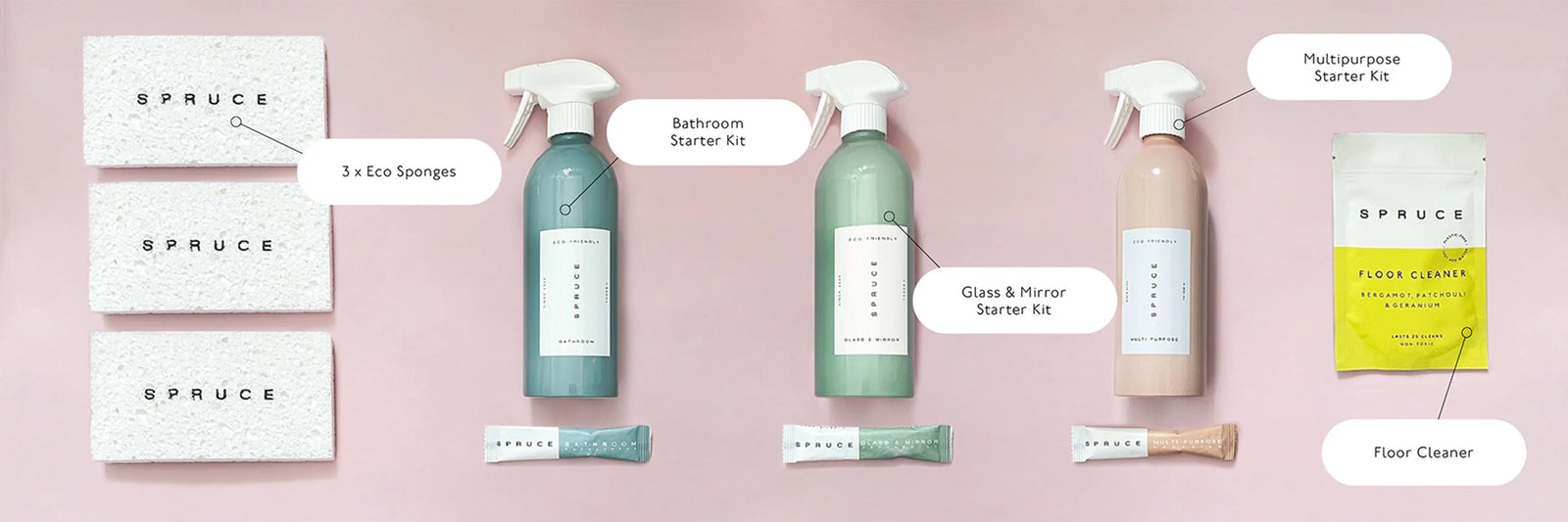 what's inside super sprucer starter bundle